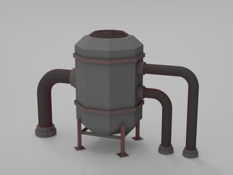 Rooftop Pack - 17 Pieces 3D Model