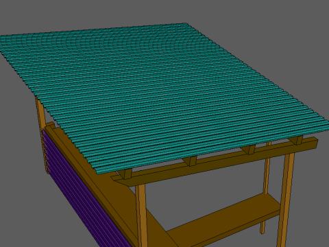 Rustic Stand 3D Model