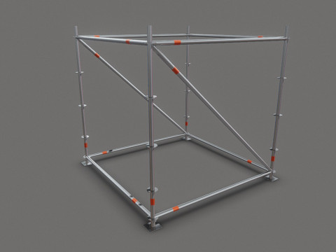Scaffold Layher Module 3D मॉडल