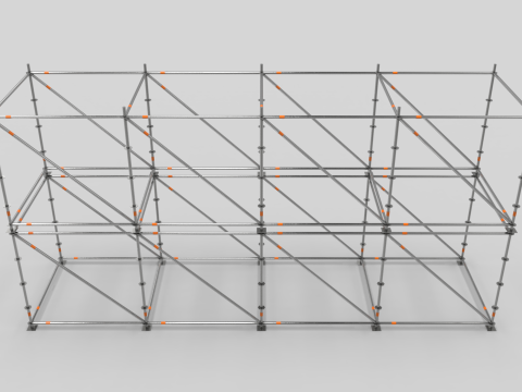 Scaffold Layher Module 3D मॉडल