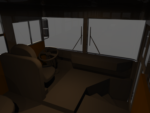 School Bus - Bluebird TC2000 Inspired 3D Modell