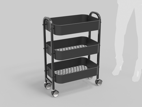 Service Rolling Cart 3D Модель