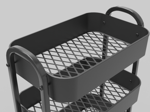 Service Rolling Cart 3D Модель