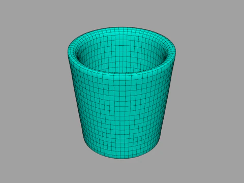 Shot Glasses Tray 3D Model