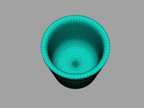 Shot Glasses Tray 3D Model