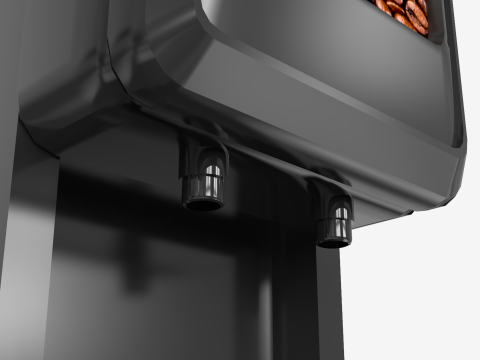 Slim Coffee Machine 3D Modell
