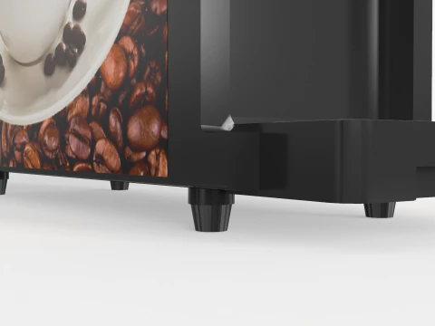 Slim Coffee Machine 3D Model