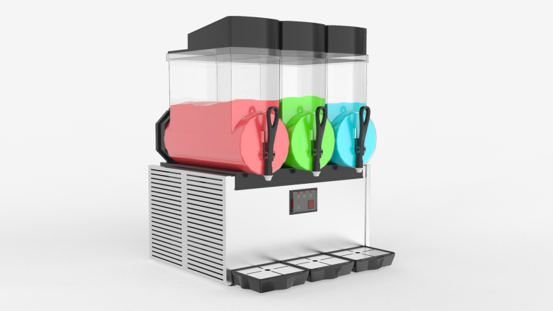 Slush Machine Modello 3D .c4d .max .obj .3ds .fbx .stl .blend 
