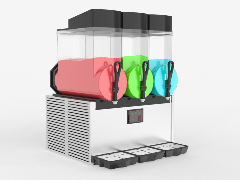 Slush Machine 3D Modell