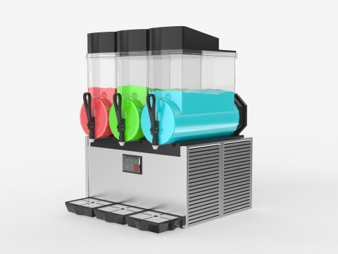 Slush Machine Modello 3D