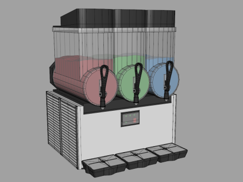 Slush Machine Modello 3D