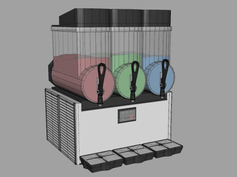 Maszyna do błota Model 3D
