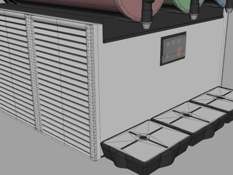 Maszyna do błota Model 3D