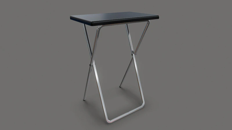 小折叠桌 3D 模型 .c4d .max .obj .3ds .fbx .stl .blend 
