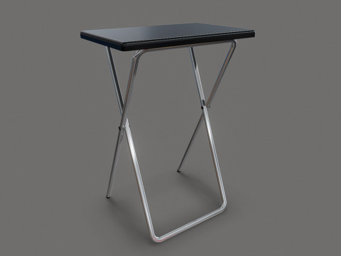 Small Folding Table Modelo 3D