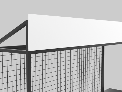 Small Kiosk 3D Model