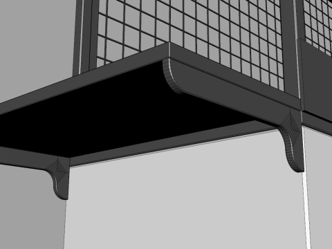 Small Kiosk 3D Model