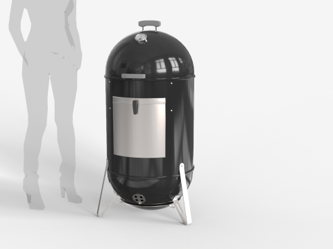 Smokey Mountain Cooker Model 3D