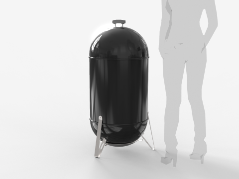 Smokey Mountain Cooker 3D Модель