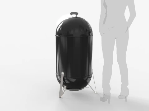 Smokey Mountain Cooker 3D Model