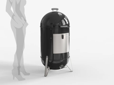 Smokey Mountain Cooker 3D Model