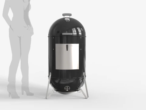 Smokey Mountain Cooker 3D Model
