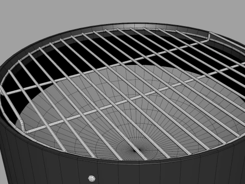 Smokey Mountain Cooker 3D Model