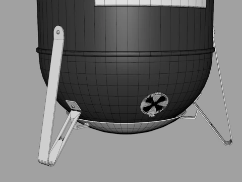Smokey Mountain Cooker 3D Model