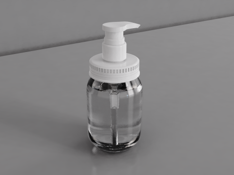 Soap Dispenser Bottle 3D Модель