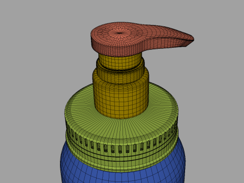 Soap Dispenser Bottle 3D Модель