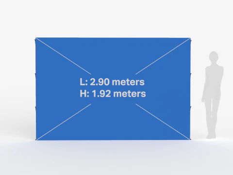 스파이더 벽 배너 3D 모델