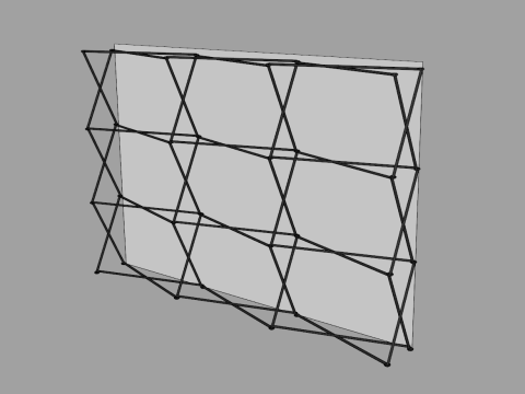 Spider Wall Banner Modelo 3D