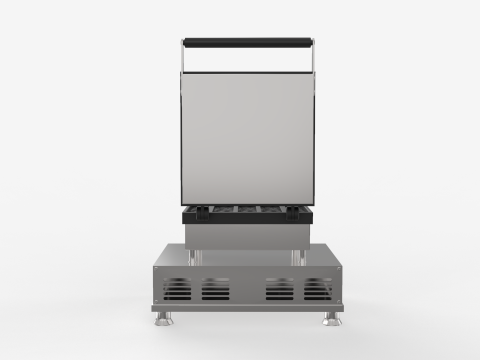 Square Waffle Maker Modello 3D