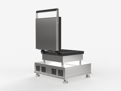 Square Waffle Maker Modello 3D