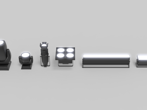 Stage Lights Model 3D