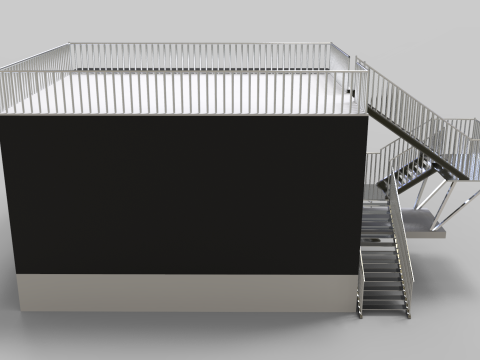Stage Line PROMOBILE - With front extension 3Dモデル