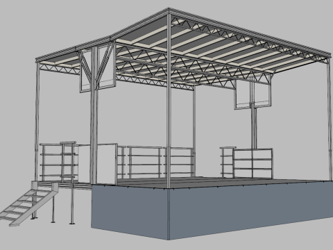Stageline SL100 Model 3D