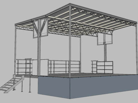 Stageline SL100 3D Model
