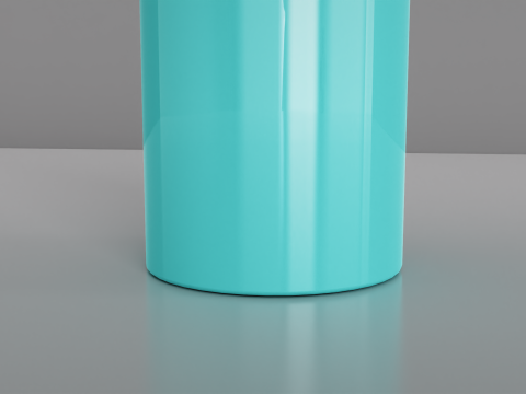 Stainless Steel Sport Bottle 3D Model