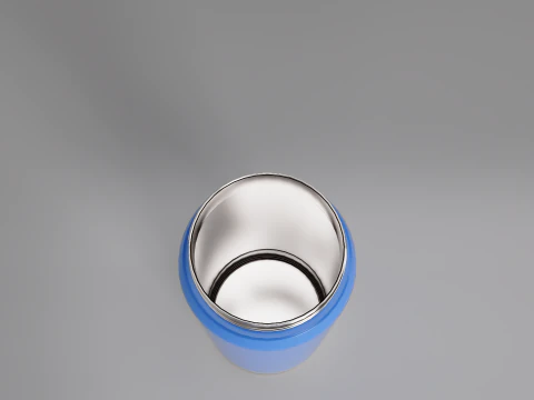 Stainless Steel Sport Bottle 2 3D Model