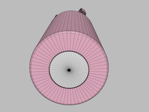 Stainless Steel Sport Bottle 3 3D Model