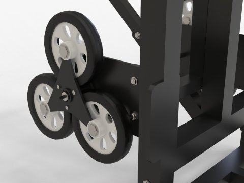 Stairs Climbing Cart 3Dモデル