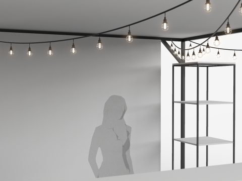 Stand Bar 1 Modèle 3D