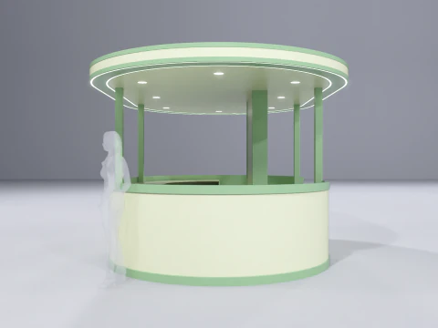 Stand Bar 3 3D Model