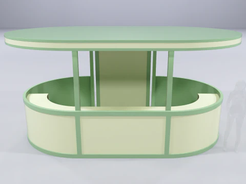 Stand Bar 3 3D Model