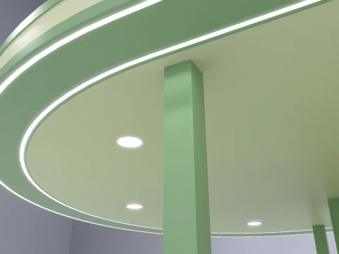 Stand Bar 3 3D Model