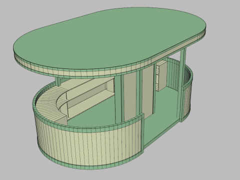 Stand Bar 3 Modèle 3D