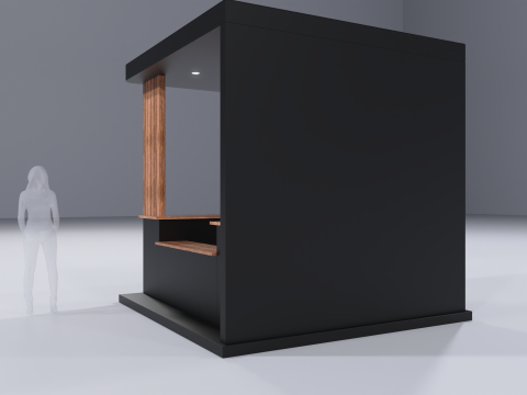 Stand Bar 4 3D Model