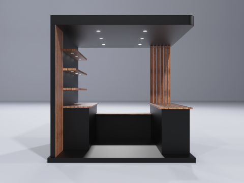 Stand Bar 4 3D Model
