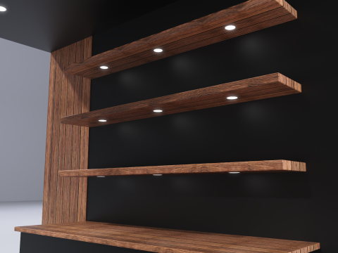 Stand Bar 4 3D Model